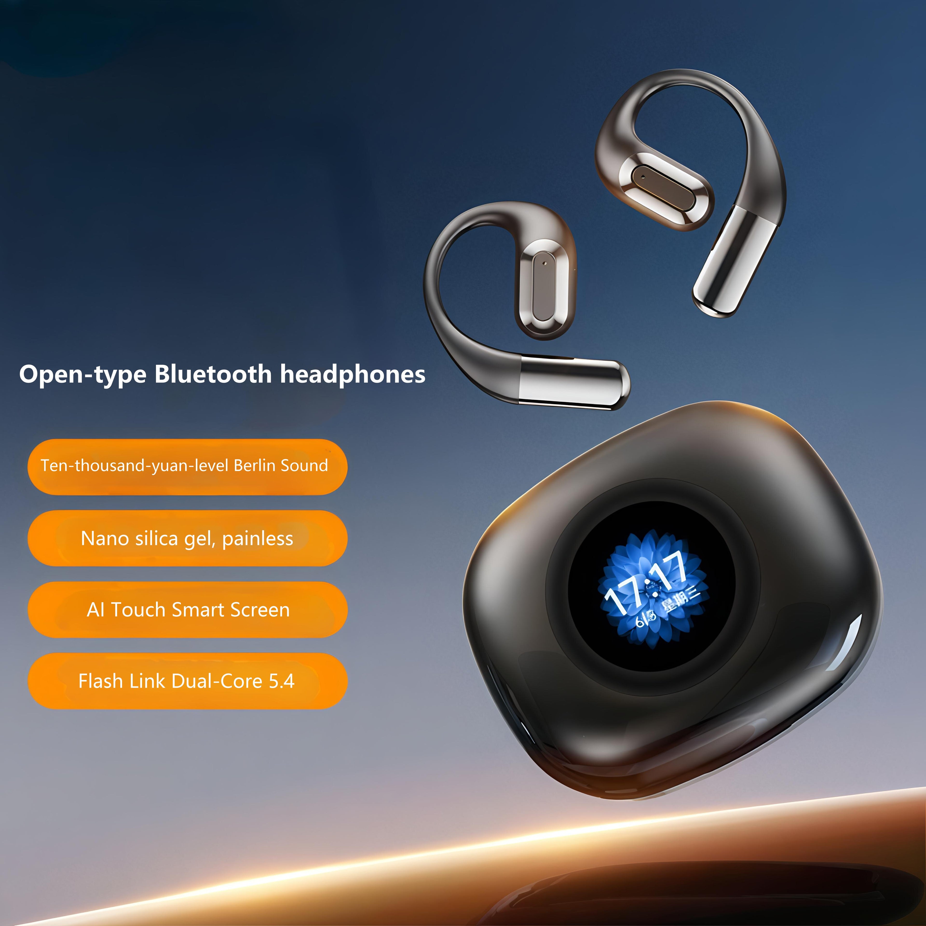 Newmine2025 New Smart Screen new ear-hook Bluetooth headphones