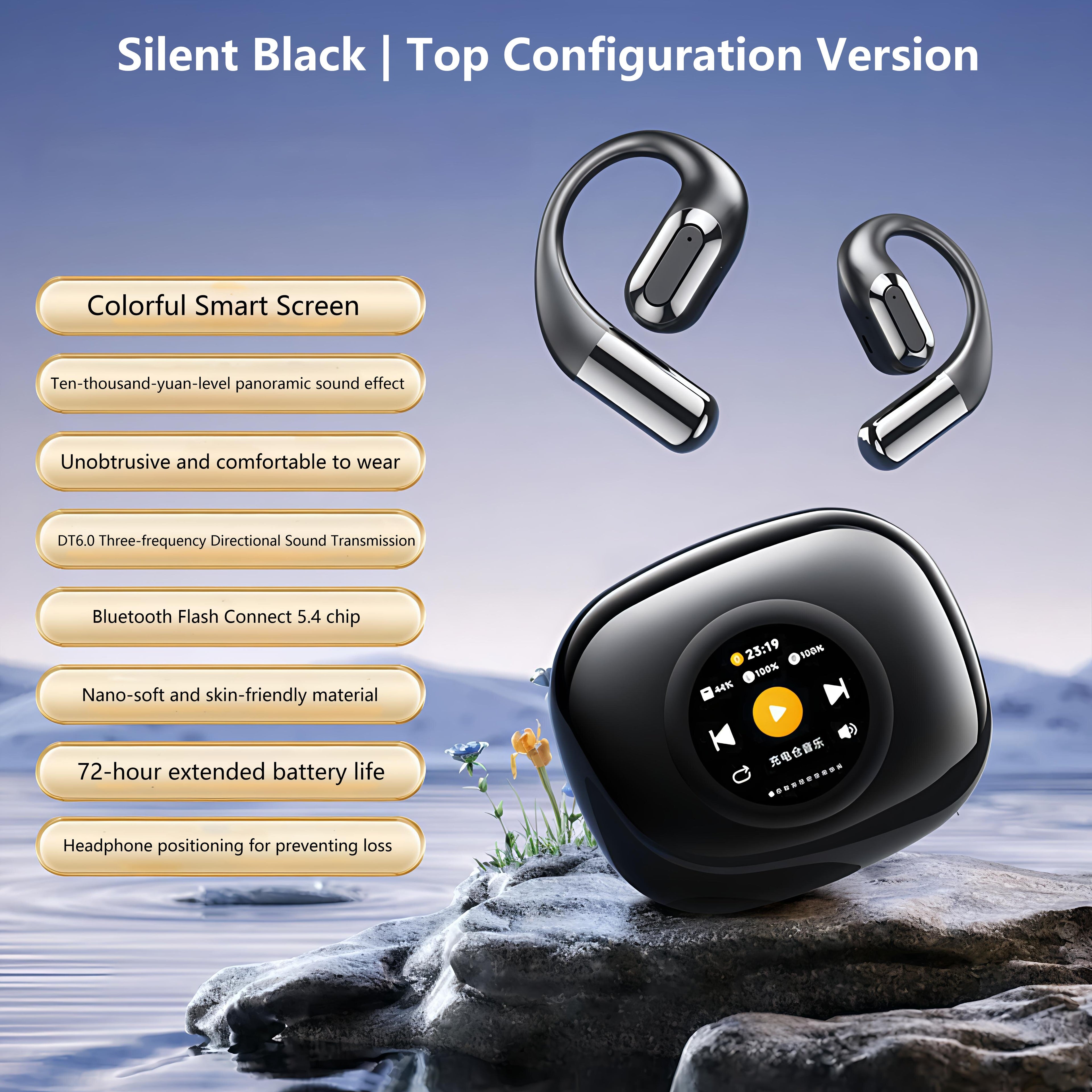 Newmine2025 New Smart Screen new ear-hook Bluetooth headphones