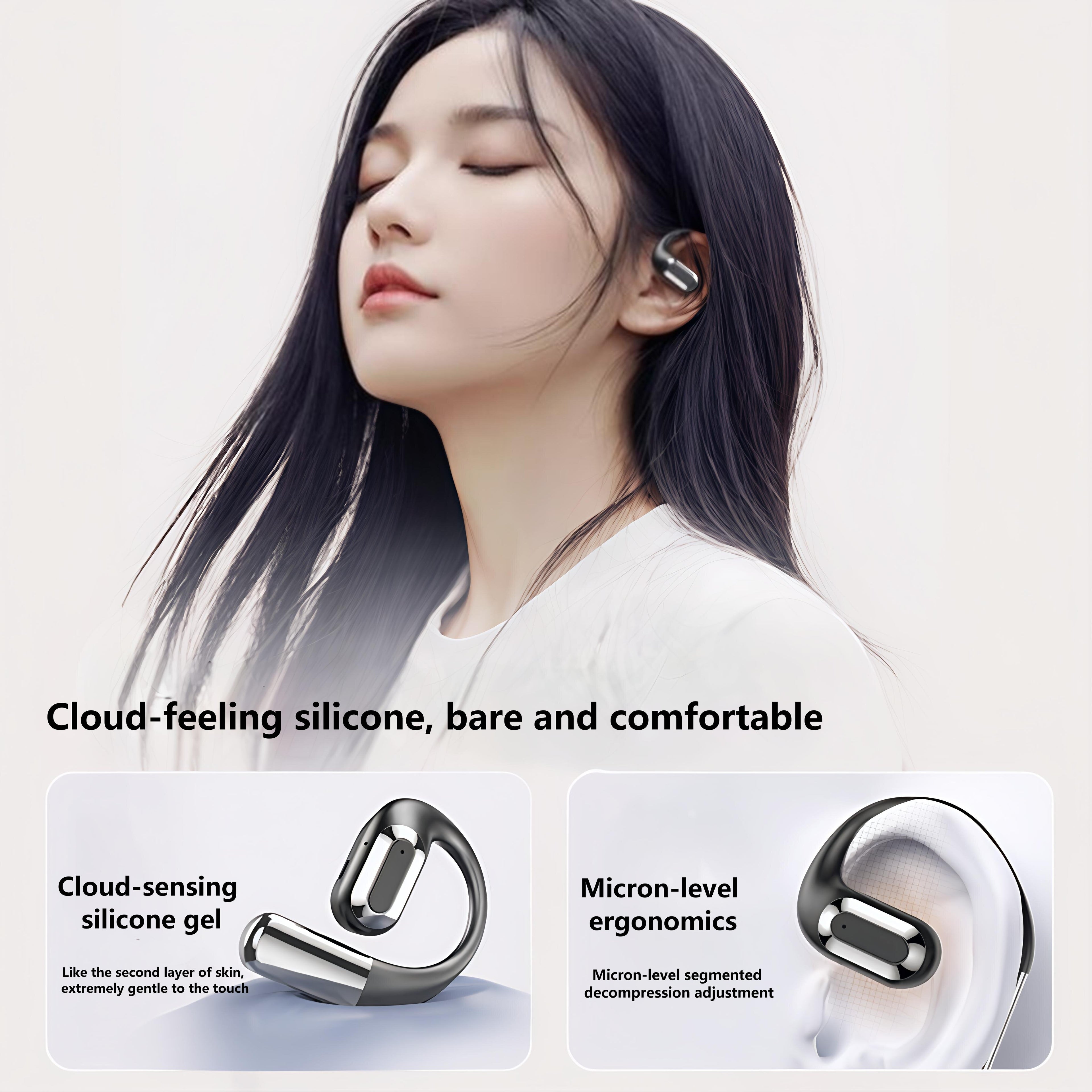 Newmine2025 New Smart Screen new ear-hook Bluetooth headphones