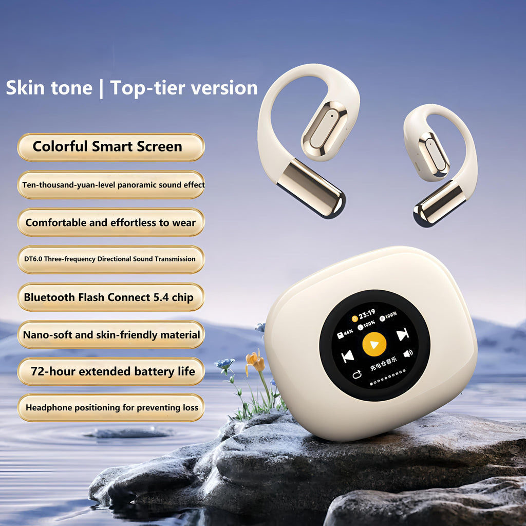 Newmine2025 New Smart Screen new ear-hook Bluetooth headphones