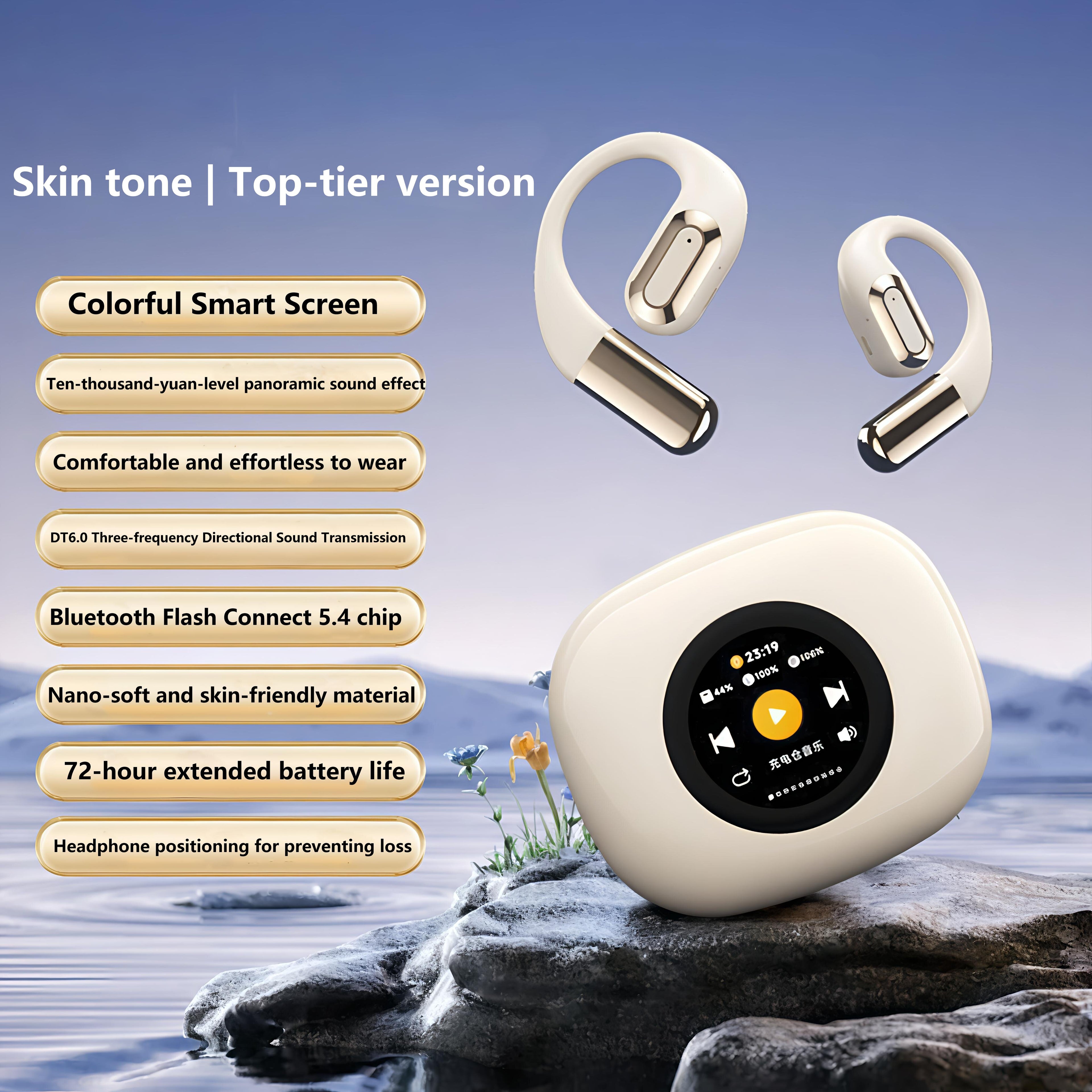 Newmine2025 New Smart Screen new ear-hook Bluetooth headphones
